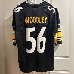 #56 LaMarr Woodley Steelers Jersey